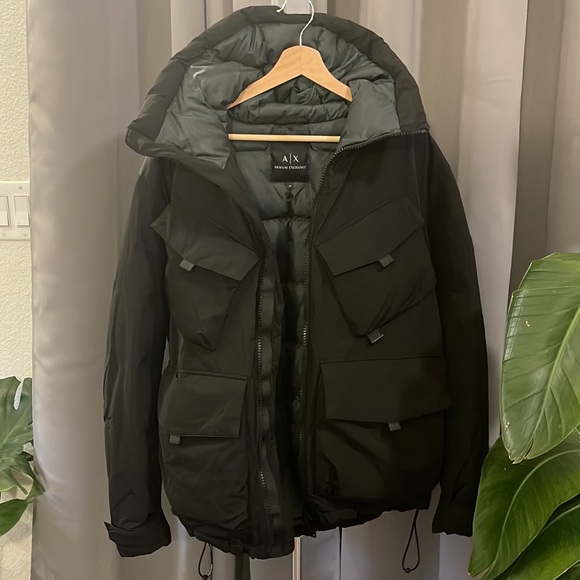 Armani Exchange Down Feather Puffer - Picture 4 of 7